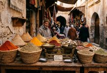 Is Morocco Expensive to Visit? Budget Realities & Cost Comparisons Traditional Moroccan spice stall in medina alley with paprika and cumin
