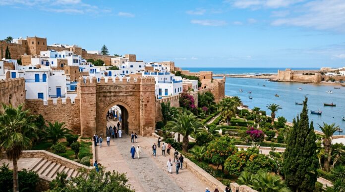 Rabat Travel Guide: The Complete Capital City Planning Guide Kasbah of the Udayas Bab Oudaia gate and gardens overlooking Bou Regreg in Rabat