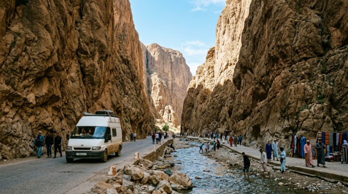 Marrakech to Merzouga: The Complete Road Trip & Route Guide Road trip through the narrow limestone canyon of Todra Gorge Morocco