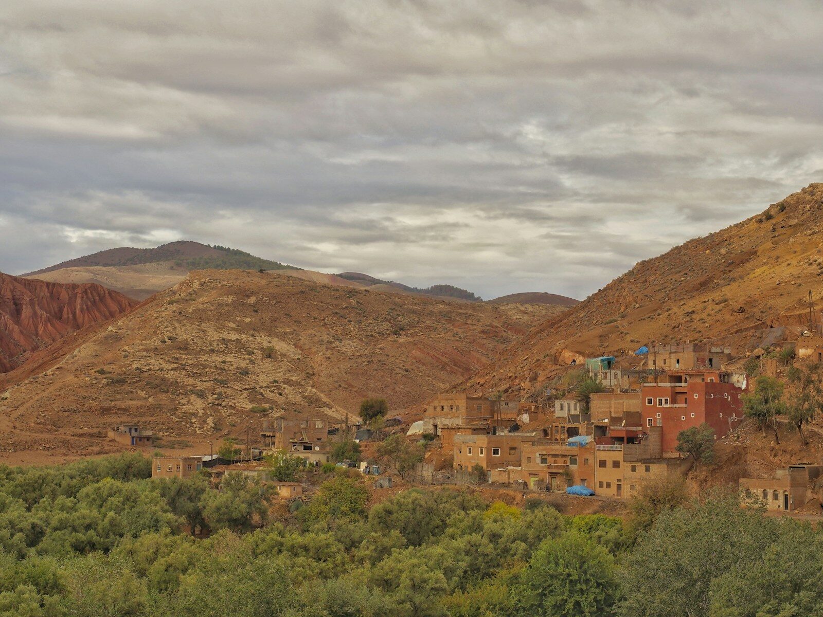 Berber village in the High Atlas, a favorite on tours in Marrakech