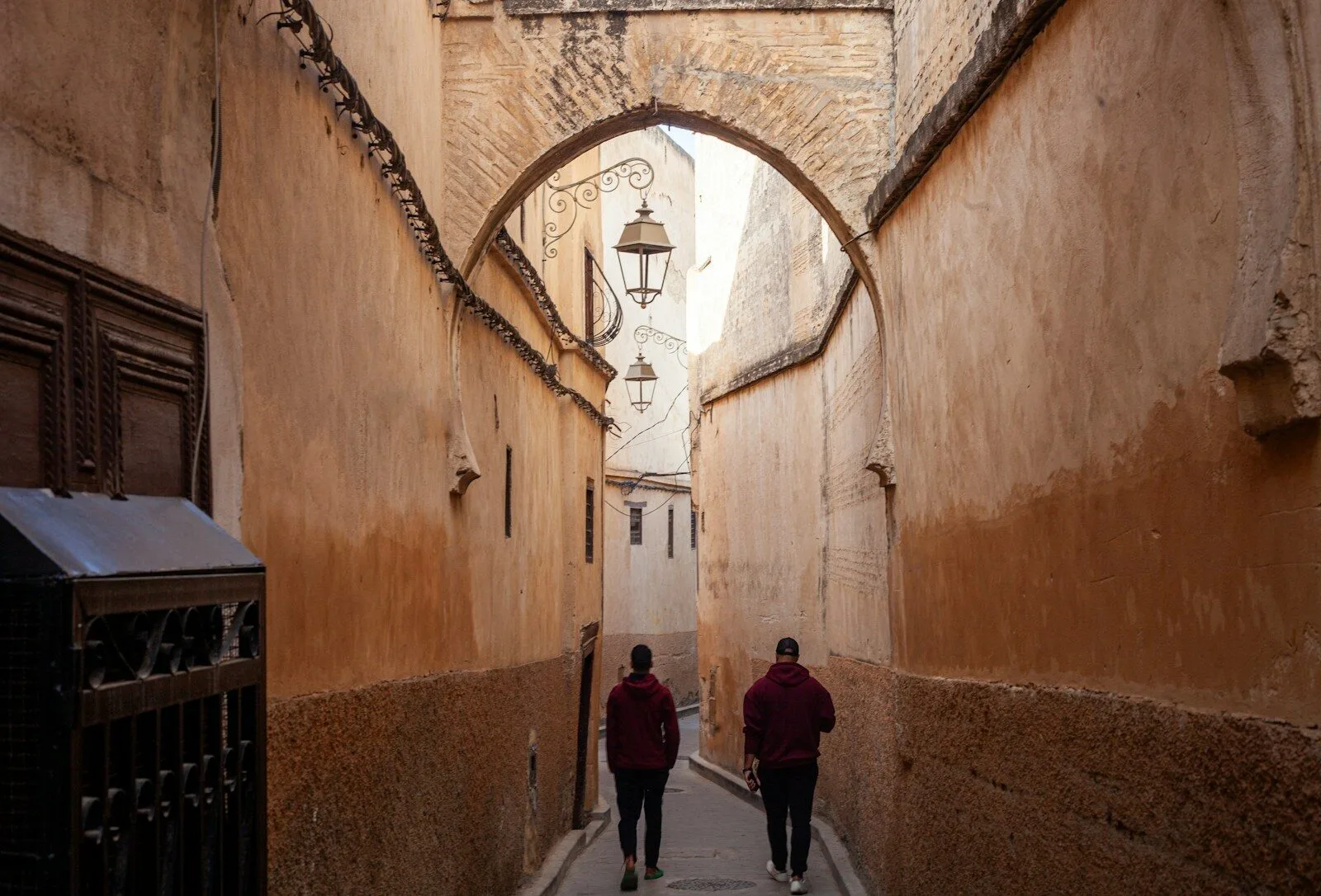 Narrow arched medina alley, a highlight of the best cities in Morocco to visit