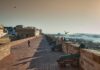 Essaouira Morocco Guide: 12 Best Things to Do, Hotels, Surf and Getting There Essaouira Morocco sea walls overlooking the Atlantic Ocean and the medina