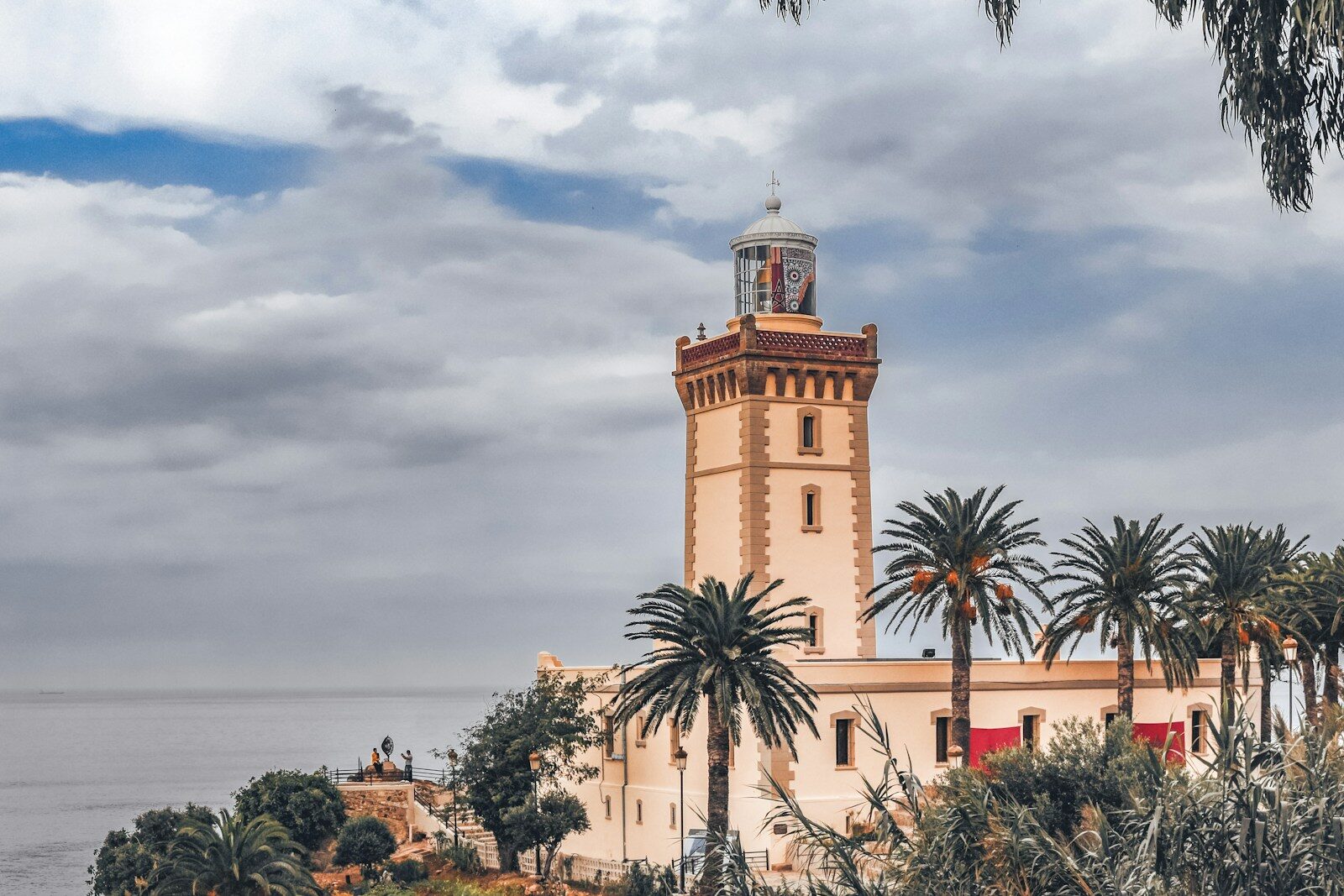 The tower at Cap Spartel, where Tangier Africa meets the Atlantic