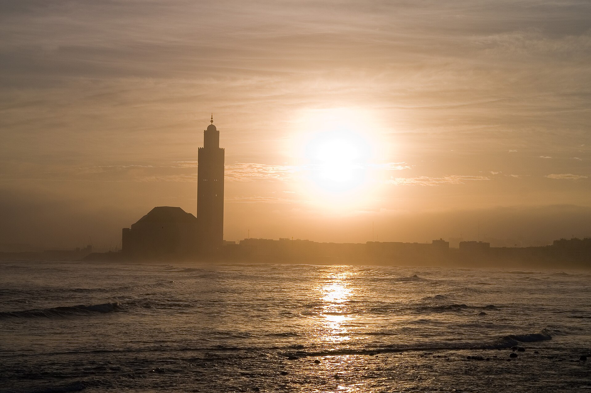 Hassan II Mosque by the Atlantic, a highlight of things to do in Casablanca Morocco